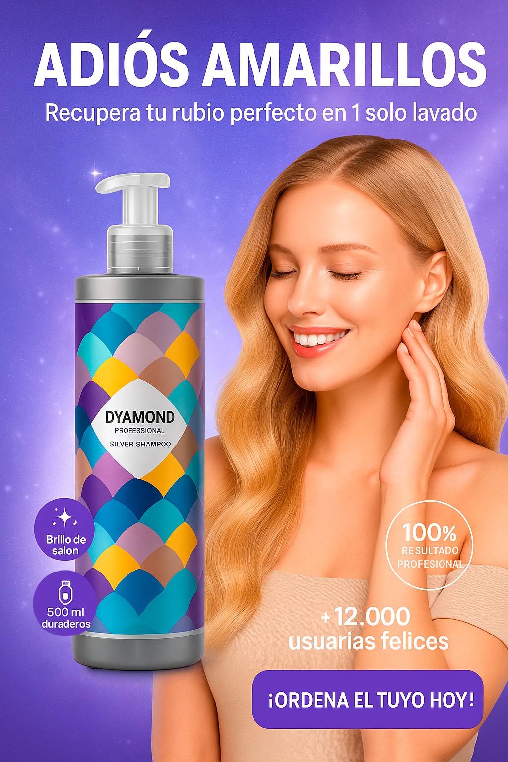 ✨DYAMOND PROFESSIONAL SILVER SHAMPOO✨