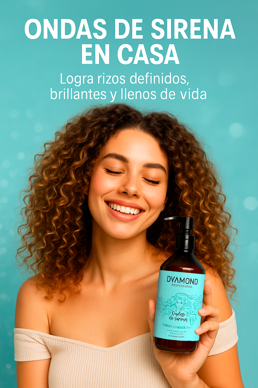 🌊 ONDAS DE SIRENA - MASCARILLA🌊